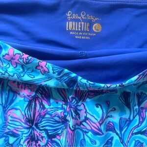 Lilly Pulitzer Luxletic Floral Skort - L